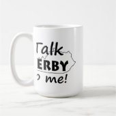 Sprechen Sie Derby mit mir | Derby Kaffeetasse (Links)