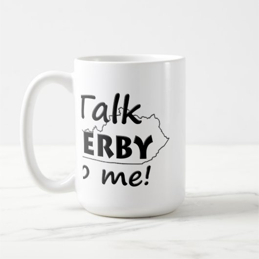 Sprechen Sie Derby mit mir | Derby Kaffeetasse (Links)