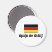 Sprechen Sie Deutsch? Magnet (Vorderseite/Rückseite)