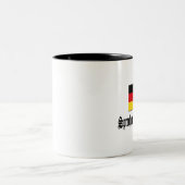 Sprechen Sie Deutsch? Zweifarbige Tasse (Mittel)