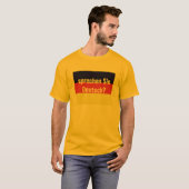 Sprechen Sie Deutsches? T-Shirt (Vorne ganz)