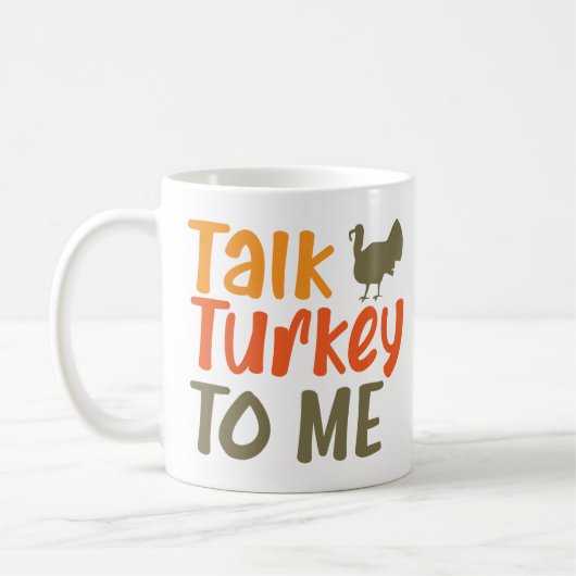 Sprechen Sie die Türkei mit mir Sassy Pun Funny Zi Kaffeetasse (Links)
