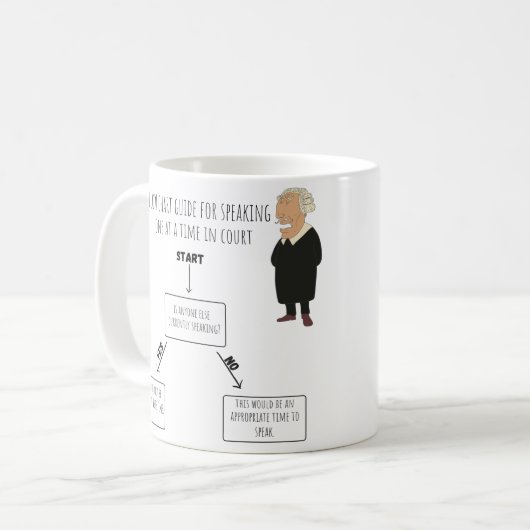 Sprechen Sie einzeln Steno Kaffeetasse (Vorderseite Links)