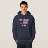 Sprechen Sie Englisch oder die Hoodie (Vorne ganz)