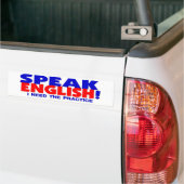 Sprechen Sie englischen Spaß-Autoaufkleber Autoaufkleber (Auf Lkw)