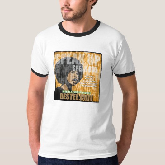 Sprechen Sie herauf die T - Shirts der Männer (Vorderseite)