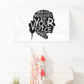 Sprechen Sie Ihren Geist, auch wenn Ihre Stimme sc Banner (Insitu)