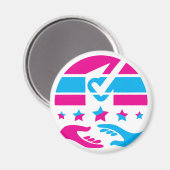 Sprechen Sie Ihren Geist Magnet (Vorderseite/Rückseite)