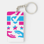 Sprechen Sie Ihren Geist Schlüsselanhänger (Rückseite)