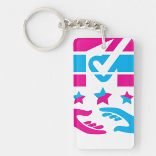 Sprechen Sie Ihren Geist Schlüsselanhänger