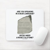Sprechen Sie in einer toten Sprache oder brauche i Mousepad (Mit Mouse)