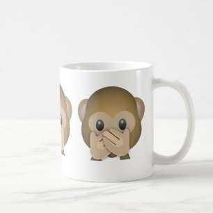 Sprechen Sie kein schlechtes Emoji Kaffeetasse
