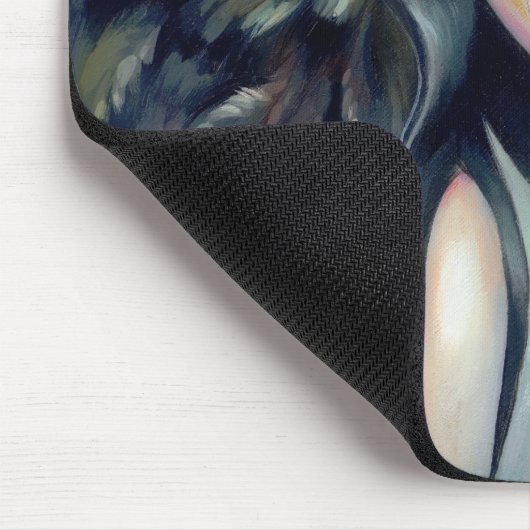 "Sprechen Sie kein schlechtes" Mousepad (Ecke)