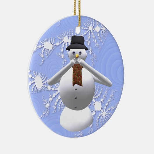 Sprechen Sie keine schlechte Keramikornament (Rechts)