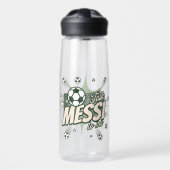 Sprechen Sie Messi mit Me Soccer Fans Trinkflasche (Vorne)