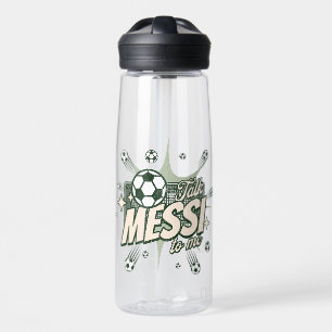 Sprechen Sie Messi mit Me Soccer Fans Trinkflasche