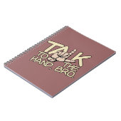 Sprechen Sie mit dem Handgerät Notizblock (Linke Seite)