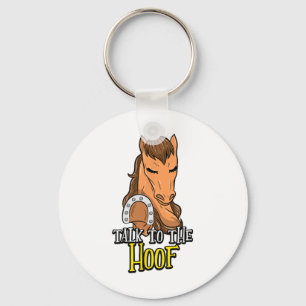 Sprechen Sie mit dem Hof - Cowboy Cowgirl Equidae  Schlüsselanhänger