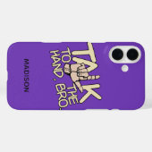 Sprechen Sie mit dem individuelle Name Case-Mate iPhone Hülle (Rückseite (Horizontal))