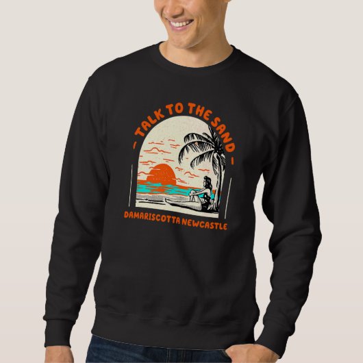 Sprechen Sie mit dem Sand Damariscotta Newcastle B Sweatshirt (Vorderseite)