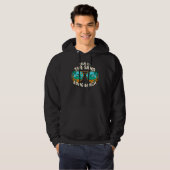 Sprechen Sie mit dem Sand Long Beach Summer New Yo Hoodie (Vorne ganz)