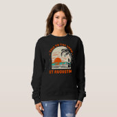 Sprechen Sie mit dem Sand St Augustine Beach Flori Sweatshirt (Vorne ganz)