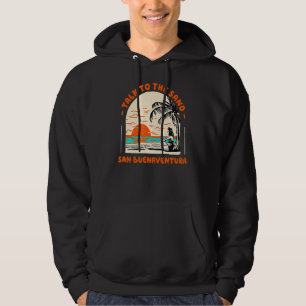 Sprechen Sie mit dem Sandstrand von San Buenaventu Hoodie