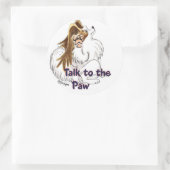 Sprechen Sie mit den Paw Stickers (Tasche)