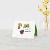 Sprechen Sie mit den Pflanze Karte (Gelbe Blume)