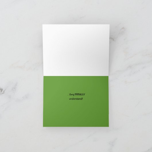 Sprechen Sie mit den Pflanze Karte (Innenseite)