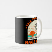 Sprechen Sie mit den Sandnags Head Beach North Car Kaffeetasse (VorderseiteRechts)