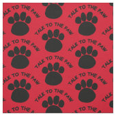 Sprechen Sie mit der Farbe Rot oder Farbe Stoff (Muster)