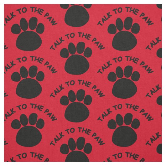 Sprechen Sie mit der Farbe Rot oder Farbe Stoff (Muster)