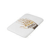 Sprechen Sie mit der Hand Badematte (Schrägansicht)