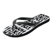 Sprechen Sie mit der Hand Badesandalen (Schrägansicht)