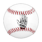 Sprechen Sie mit der Hand Baseball (Rückseite)