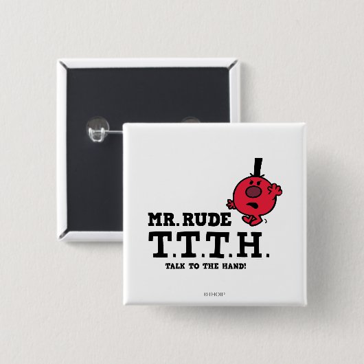 Sprechen Sie mit der Hand Button (Vorne & Hinten)