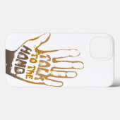 Sprechen Sie mit der Hand Case-Mate iPhone Hülle (Rückseite (Horizontal))