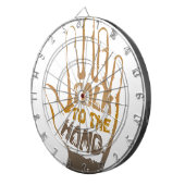 Sprechen Sie mit der Hand Dartscheibe (Vorderseite rechts)