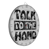 Sprechen Sie mit der Hand Dartscheibe (Vorderseite Links)