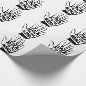 Sprechen Sie mit der Hand Geschenkpapier (Ecke)