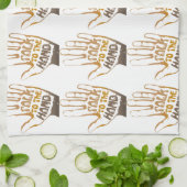 Sprechen Sie mit der Hand Geschirrtuch (Gefaltet)