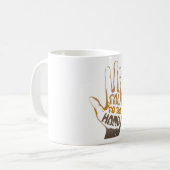 Sprechen Sie mit der Hand Kaffeetasse (Vorderseite Links)