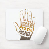 Sprechen Sie mit der Hand Mousepad (Mit Mouse)