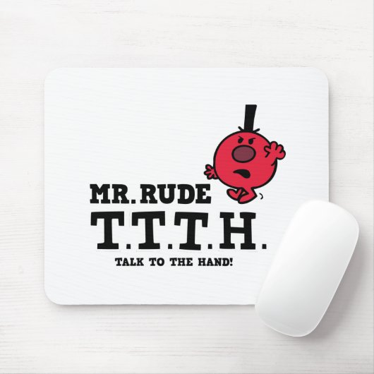 Sprechen Sie mit der Hand Mousepad (Mit Mouse)