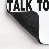 Sprechen Sie mit der Hand Mousepad (Ecke)