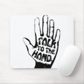 Sprechen Sie mit der Hand Mousepad (Mit Mouse)