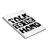 Sprechen Sie mit der Hand Notizblock (Rechte Seite)