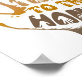 Sprechen Sie mit der Hand Poster (Ecke)