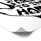 Sprechen Sie mit der Hand Poster (Ecke)